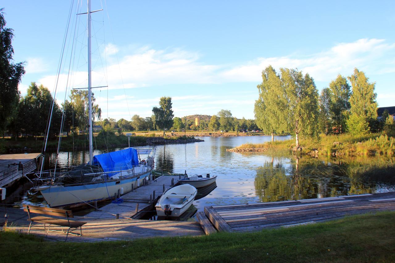 Ljusnefors Camping Hotel Buitenkant foto